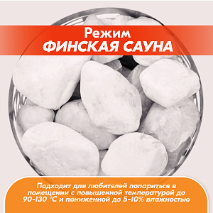 06 Каменка Vita 6 кВт Хром 2000х2000