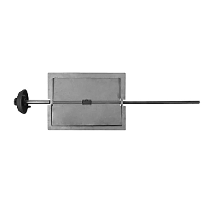 Задвижка поворотная Рубцовск ЗВП-6 (385х260)