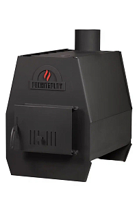 Печь отопительная ПЕЧИТЕПЛОВ-80 (черный)